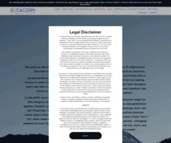 Decacorncapital.com(Decacorn Capital) Screenshot