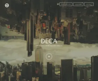 Decacreative.com(DECA Creative) Screenshot