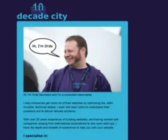 Decadecity.net(Orde Saunders) Screenshot