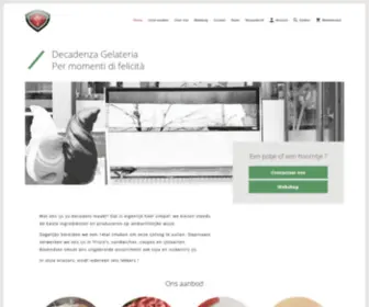 Decadenza.be(Decadenza Gelateria) Screenshot