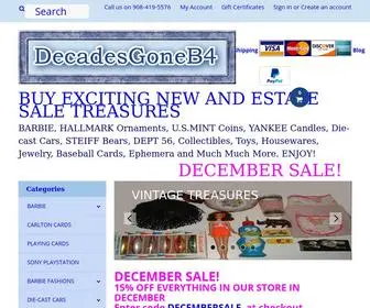 Decadesgoneb4.com(DECADES GONE BEFORE) Screenshot