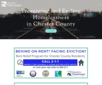 Decadetodoorways.org(Decade to Doorways) Screenshot