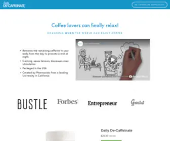 Decaffeinate.me(Decaffeinate) Screenshot