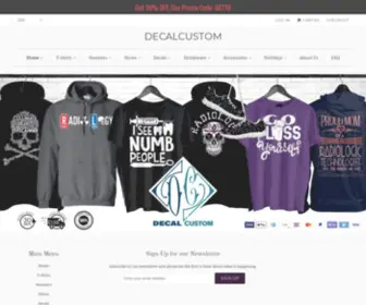 Decalcustom.com(DecalCustom) Screenshot