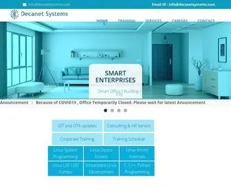 Decanetsystems.com(Linux Development Consultant) Screenshot