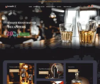 Decanterx.com(Decanters) Screenshot