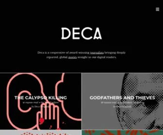 Decastories.com(Deca) Screenshot