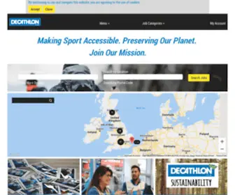 Decathlon-Jobs.co.uk(Find a career) Screenshot