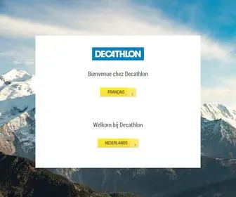 Decathlon.be(Sportmateriaal, sportkleding, sportschoenen Decathlon) Screenshot