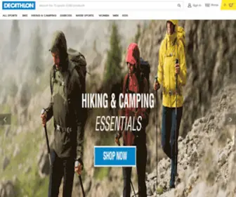 Decathlon.com.lb(Decathlon Lebanon) Screenshot