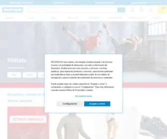 Decathlonsportmeeting.com(Tienda de deportes) Screenshot