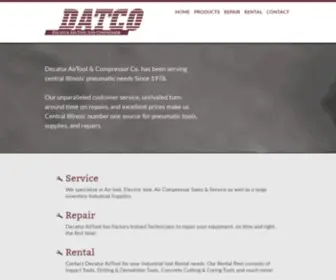 Decaturairtool.com(Decatur AirTool & Compressor) Screenshot