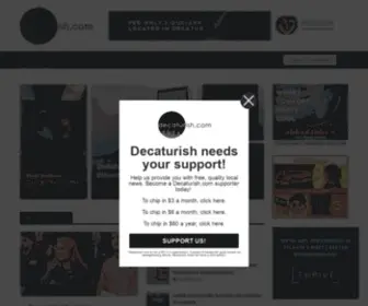 Decaturish.com(Locally sourced news) Screenshot
