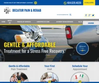 Decaturpainandrehab.com(Decatur Chiropractor) Screenshot