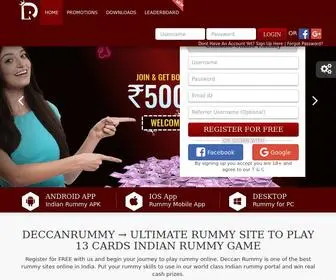 Deccanrummy.com(Rummy Online) Screenshot
