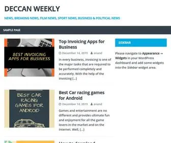 Deccanweekly.com(Deccan Express) Screenshot