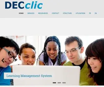 Decclic.qc.ca(Corporation DECclic) Screenshot