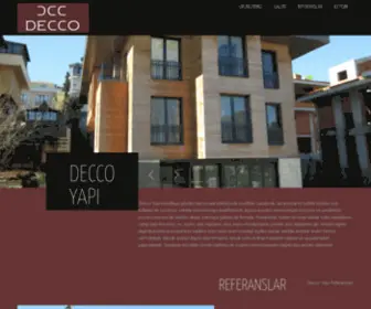 Deccoyapi.com(DECCO YAPI) Screenshot