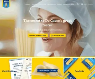 Dececco.it(Italian Pasta and Recipes) Screenshot