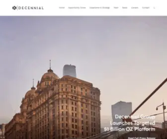 Decennialgroup.com(Decennial Group) Screenshot
