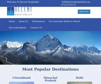 Decenthospitality.com(Decent Hospitality) Screenshot