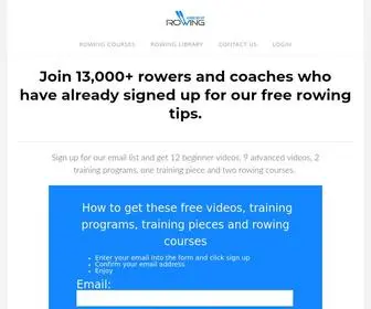 Decentrowing.com(Decent Rowing) Screenshot