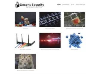Decentsecurity.com(Decent Security) Screenshot
