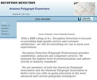 Deceptiondetectionpolygraph.com(Deception Detection) Screenshot