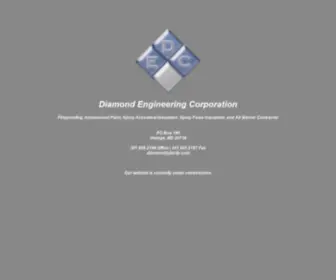 DecFP.com(Diamond Engineering Corporation) Screenshot