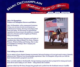 Dechamplain.com(dechamplain) Screenshot
