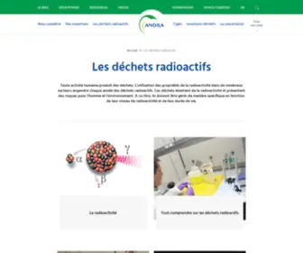 Dechets-Radioactifs.com(Tout sur la radioactivité) Screenshot