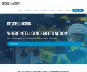 Decide4Action.com(SMART Manufacturing Software) Screenshot