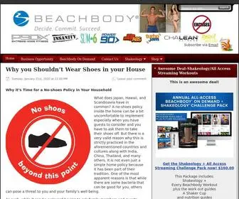 Decidetostayfit.com(Beachbody On Demand) Screenshot