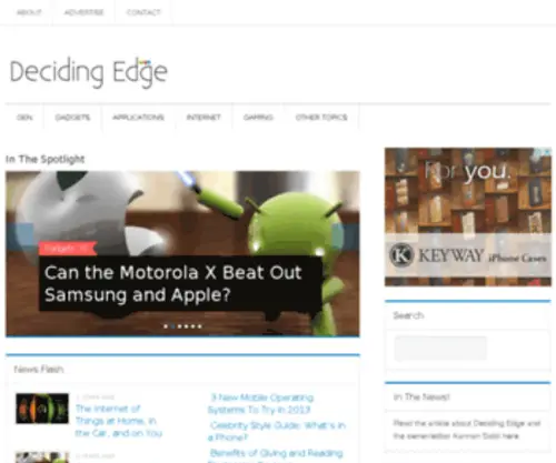 Decidingedge.com(Reviews) Screenshot