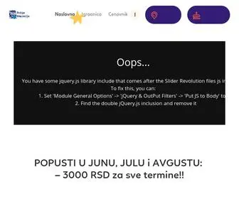 Decijadimenzija.com(Dečija dimenzija) Screenshot