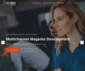 Decimadigital.com(Decima Digital) Screenshot