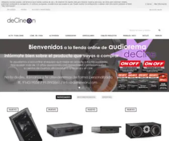 Decineon.com(La mejor tienda en imagen y sonido) Screenshot