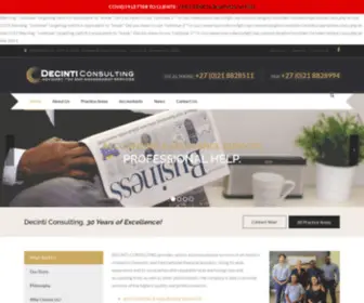 Decinticonsulting.com(Decinticonsulting) Screenshot