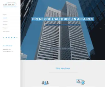 Decision1.com(Centre d’affaires) Screenshot