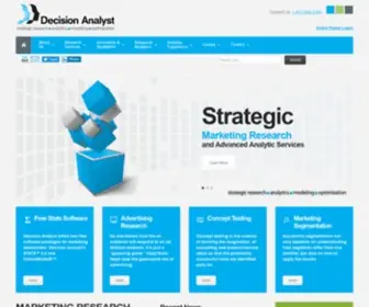 Decisionanalyst.com(Decision Analyst) Screenshot