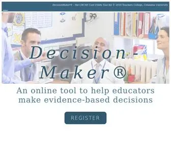 Decisionmakertool.org(DecisionMaker) Screenshot