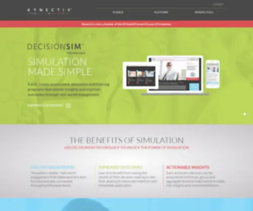 Decisionsimulation.com(Home) Screenshot