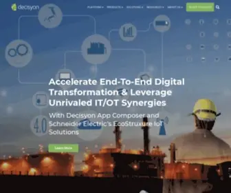Decisyon.com(No-code Development Platform and Solutions for Digital Transformation) Screenshot