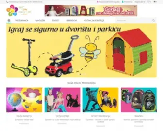 DecJisajt.rs(Dečji sajt) Screenshot