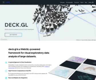 Deck.gl(WebGL-powered visualization framework for large) Screenshot