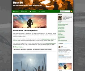 Deck16.net(Gaming) Screenshot
