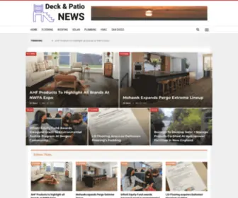 Deckandpatio.news(Deck and Patio News) Screenshot