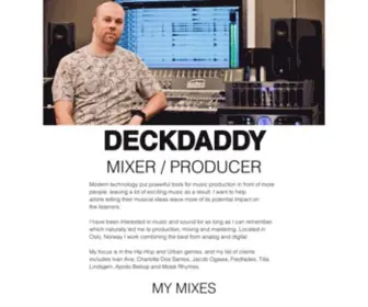 Deckdaddy.com(Mixing and Production) Screenshot