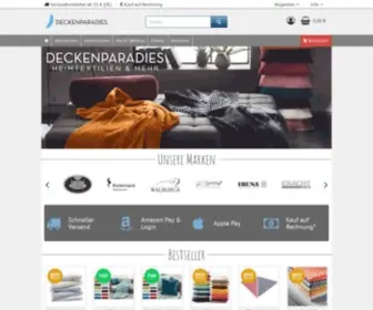 Deckenparadies.de(Deckenparadies) Screenshot