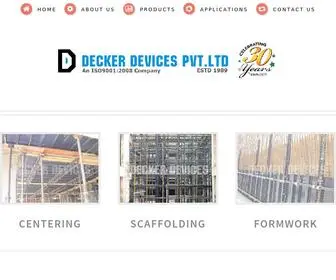 Deckerdevices.com(Decker Devices PVT.LTD) Screenshot